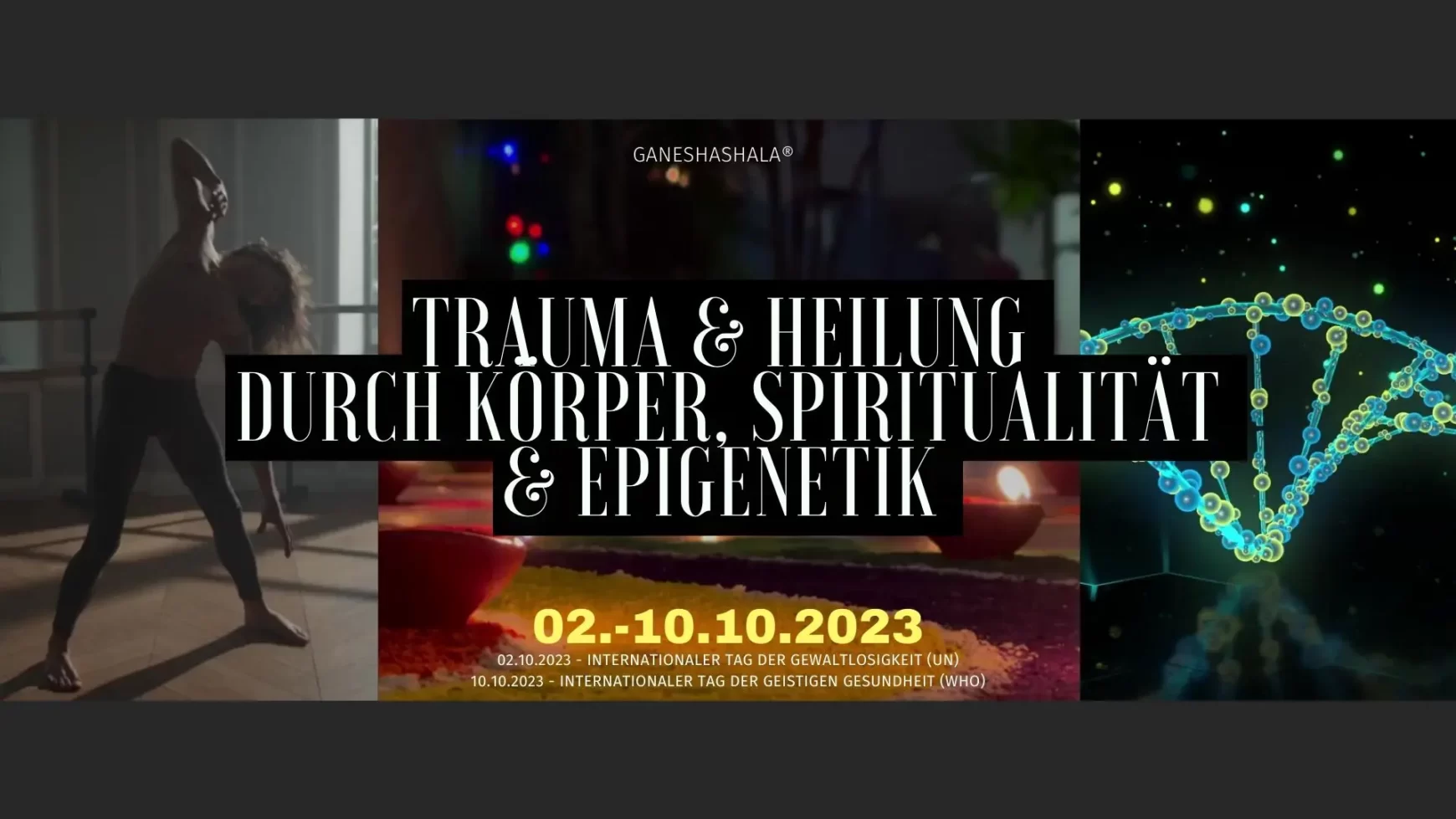 Zweiter Online Trauma Kongress vom 02 - 10.10.2023